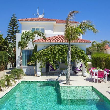 Ayia Thekla Seafront Villa Lavender Aya Napa Dış mekan fotoğraf