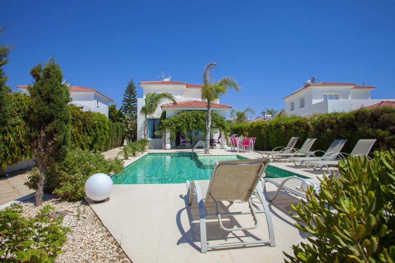 Ayia Thekla Seafront Villa Lavender Aya Napa Dış mekan fotoğraf