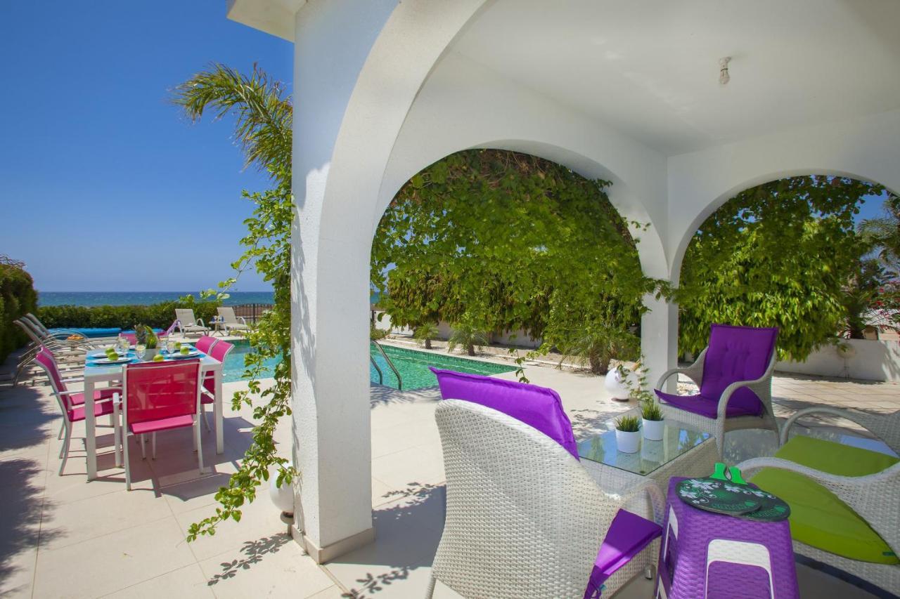 Ayia Thekla Seafront Villa Lavender Aya Napa Dış mekan fotoğraf